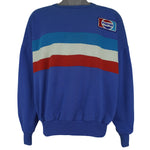 Vintage - Purple Pepsi embroidered Crew Neck Sweatshirt 1990s X-Large