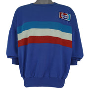 Vintage - Purple Pepsi embroidered Crew Neck Sweatshirt 1990s X-Large Vintage Retro