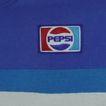 Vintage - Purple Pepsi embroidered Crew Neck Sweatshirt 1990s X-Large Vintage Retro