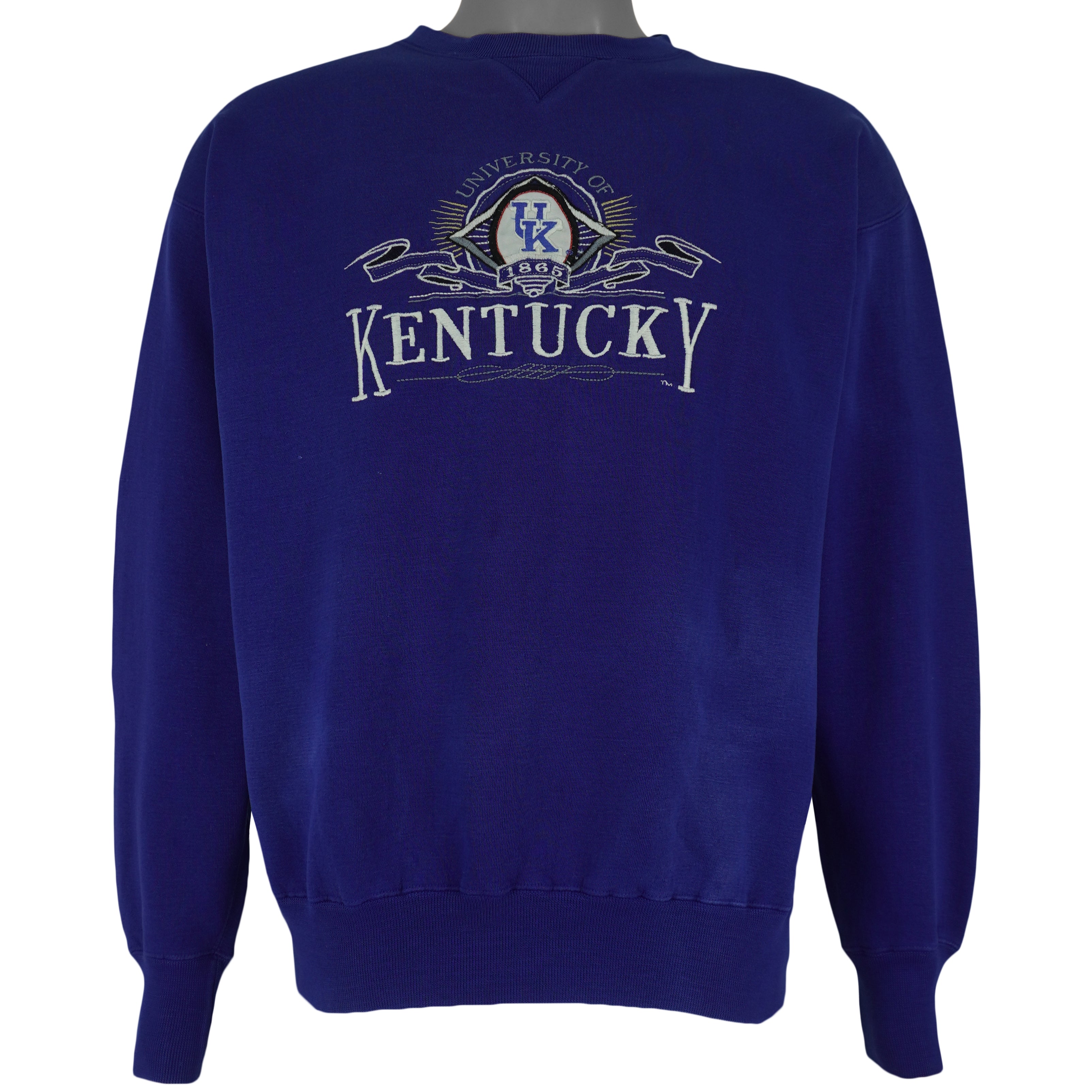 NCAA (Midweat) - University of Kentucky Wildcats Crew Neck Sweatshirt 1990s Medium Vintage Retro