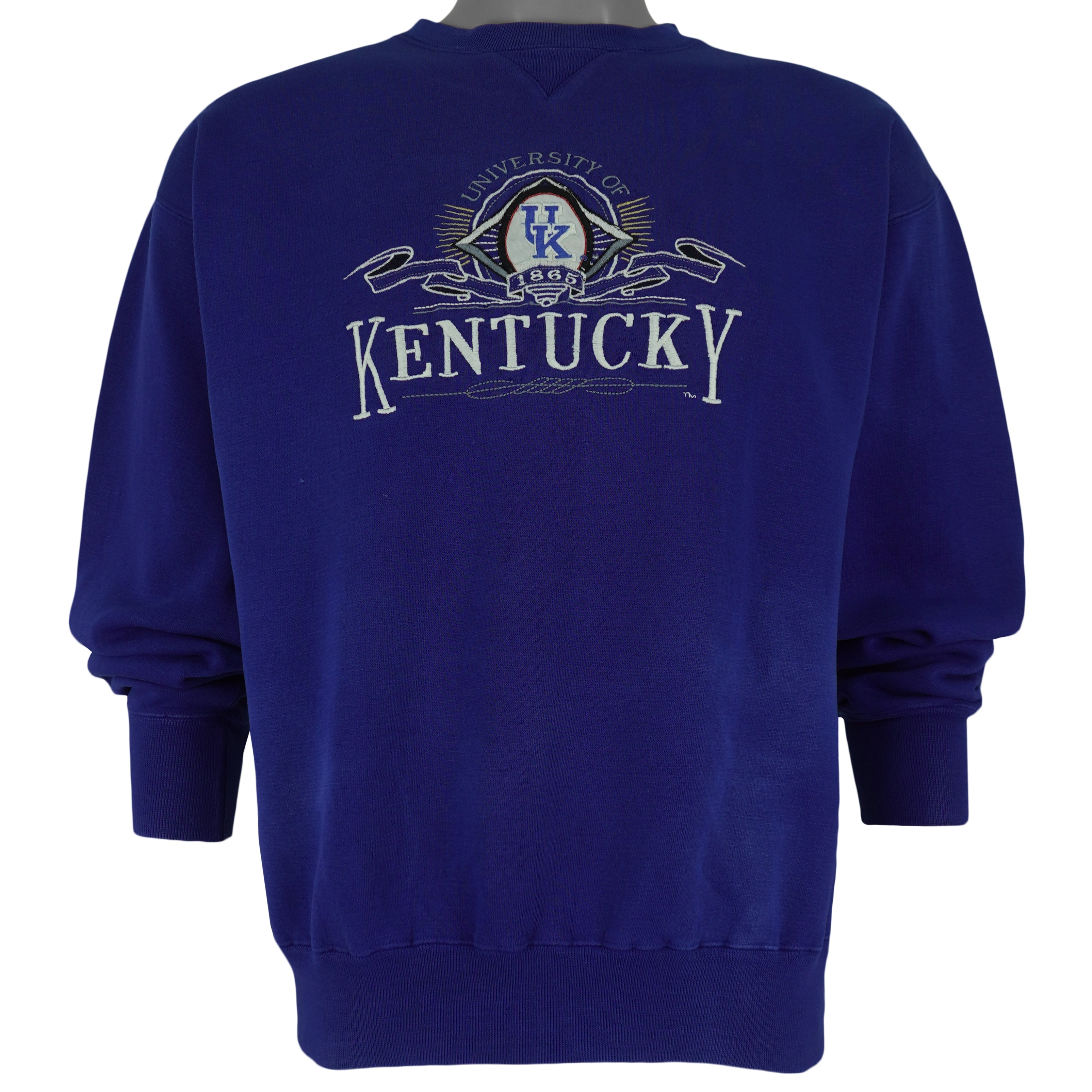 NCAA (Midweat) - University of Kentucky Wildcats Crew Neck Sweatshirt 1990s Medium Vintage Retro