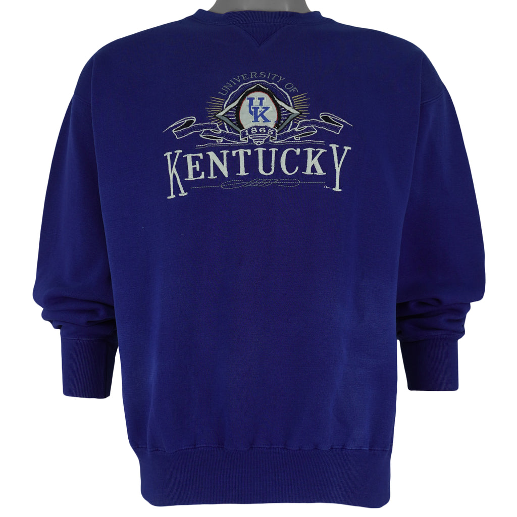 NCAA (Midweat) - University of Kentucky Wildcats Crew Neck Sweatshirt 1990s Medium Vintage Retro