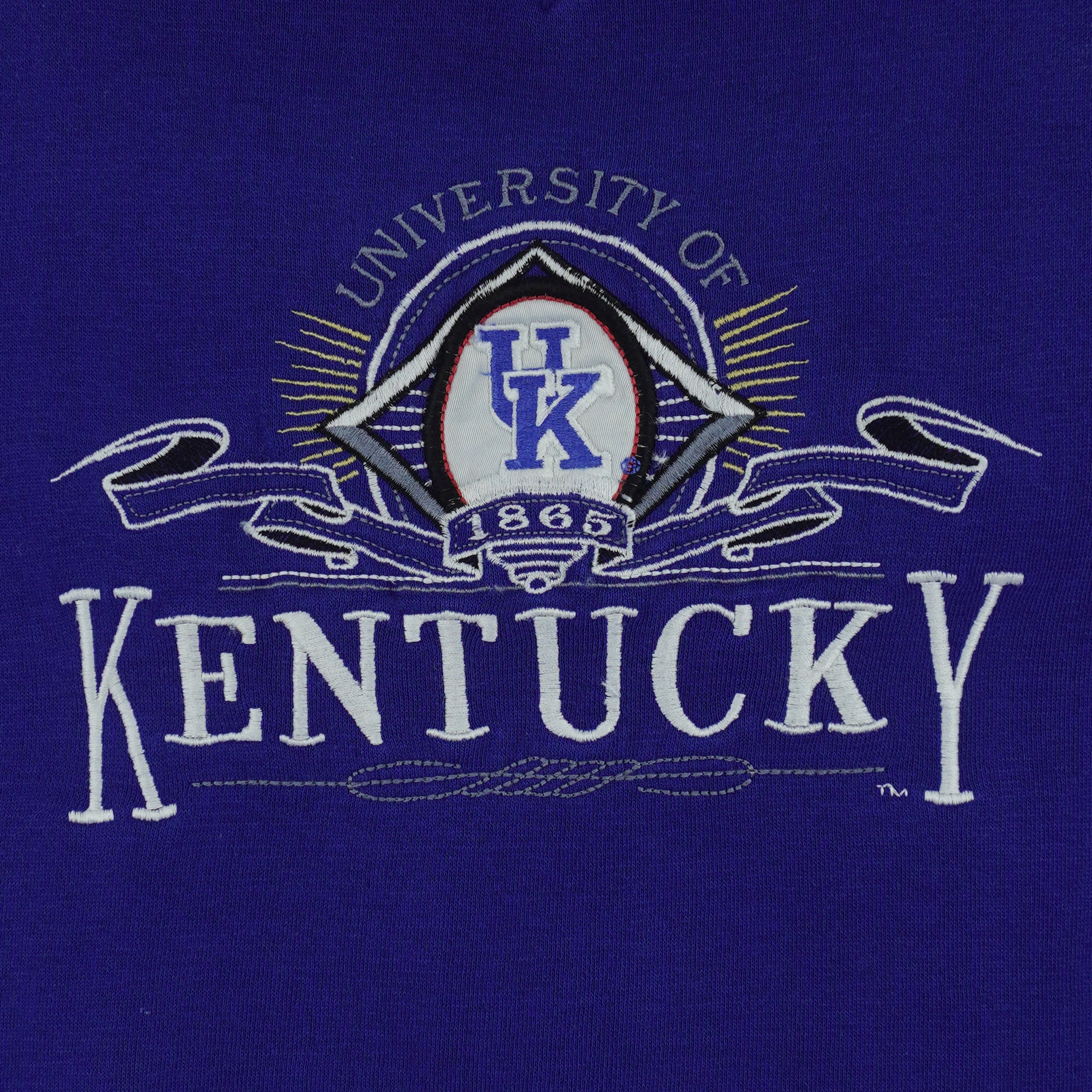 NCAA (Midweat) - University of Kentucky Wildcats Crew Neck Sweatshirt 1990s Medium Vintage Retro