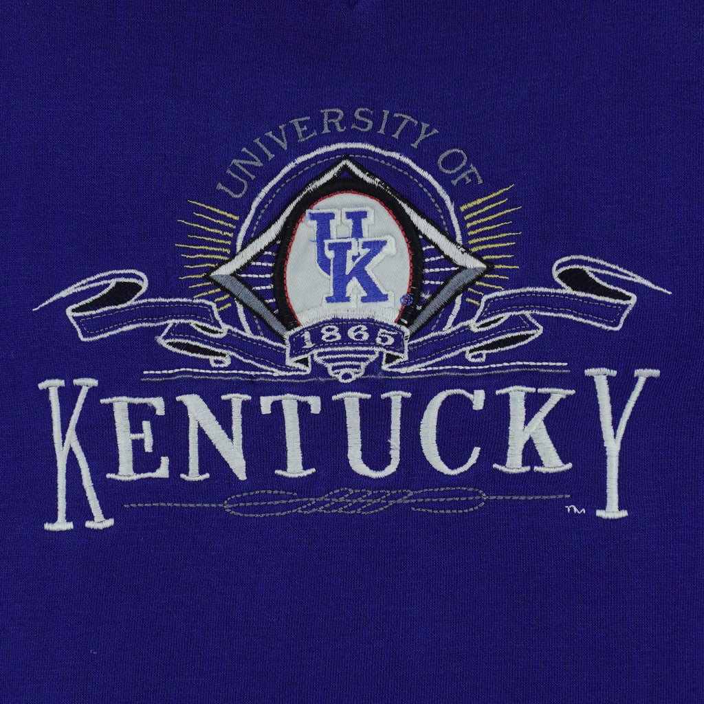 NCAA (Midweat) - University of Kentucky Wildcats Crew Neck Sweatshirt 1990s Medium Vintage Retro