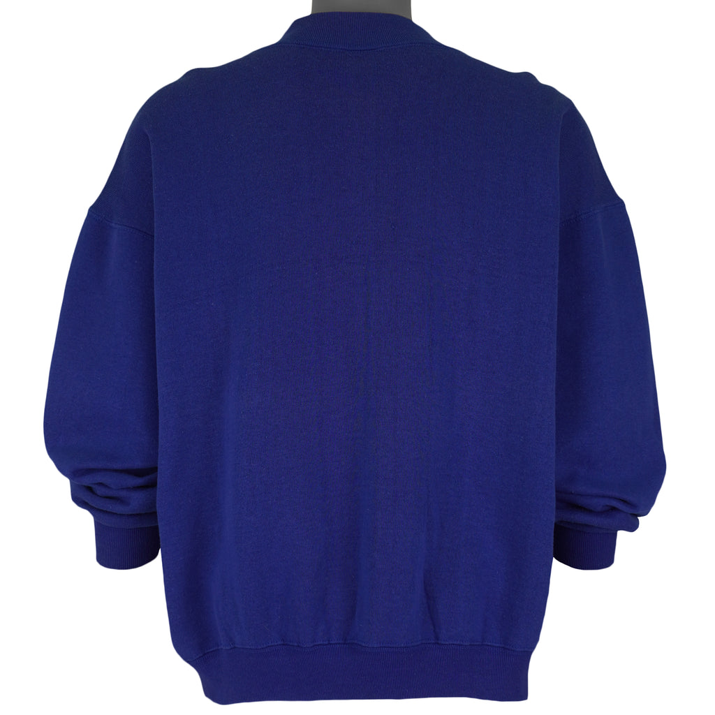 Vintage (Kayzee) - Colorful Cats Crew Neck Sweatshirt 1990s X-Large Vintage Retro