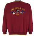 Disney (Mickey& Co.) - Mickey Mouse Classic Crew Neck Sweatshirt 1990s Medium Vintage Retro
