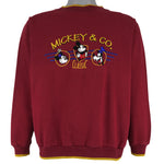 Disney (Mickey& Co.) - Mickey Mouse Classic Crew Neck Sweatshirt 1990s Medium