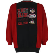 Vintage - Mont Blanc Ski Crew Neck Sweatshirt 1980s Small Vintage Retro