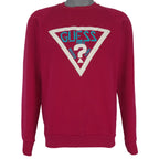 Guess (Jerzees) - Guess Paris Jeans Spell-Out Sweatshirt 1990s Large Vintage Retro