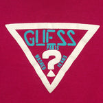 Guess (Jerzees) - Guess Paris Jeans Spell-Out Sweatshirt 1990s Large Vintage Retro