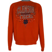 NCAA (Jerzees) - Clemson Tigers Crew Neck Sweatshirt 1990s X-Large Vintage Retro