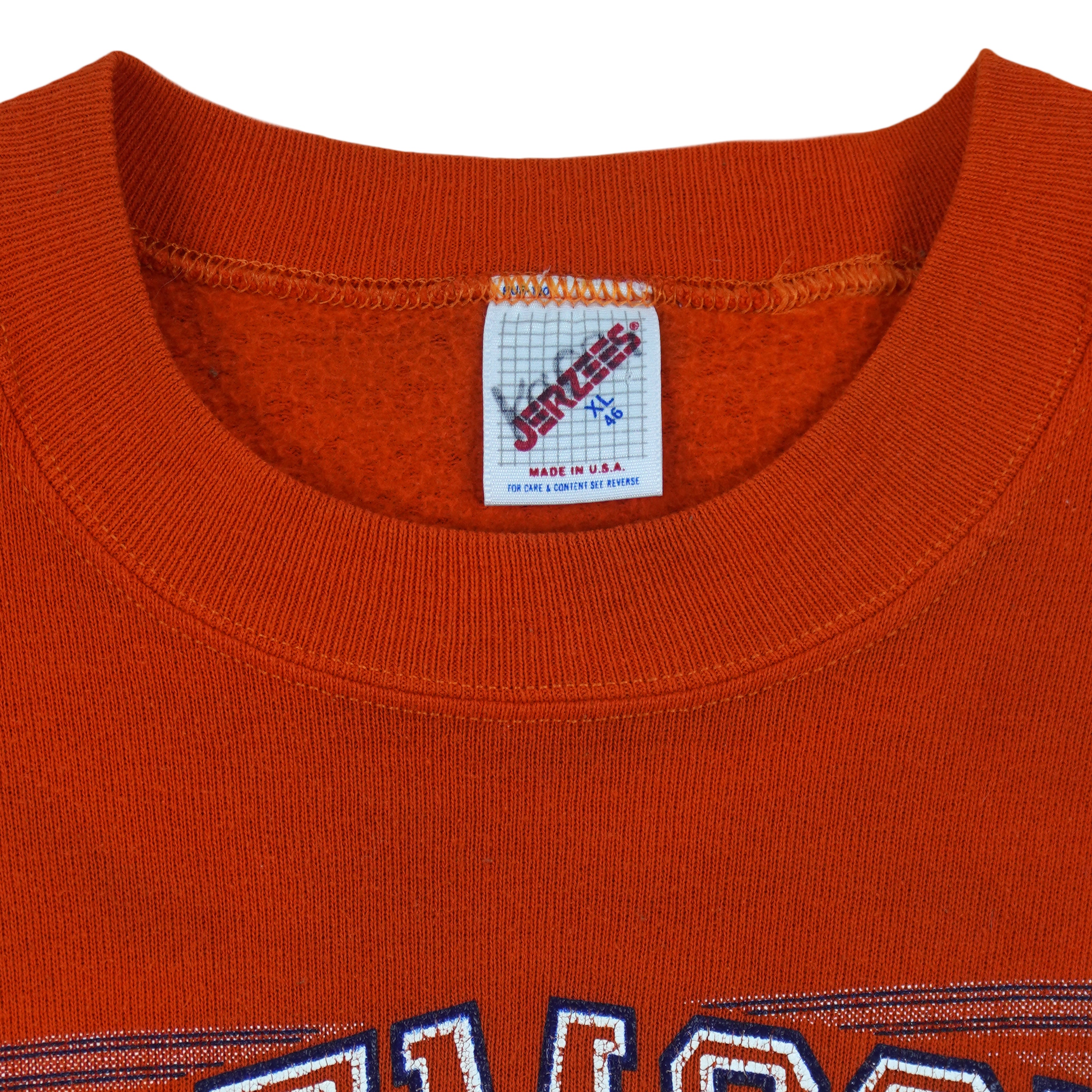 NCAA (Jerzees) - Clemson Tigers Crew Neck Sweatshirt 1990s X-Large Vintage Retro