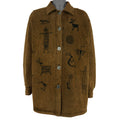 Vintage (Bfofo)  - Lagenlook Hippie Art Jacket 1990s X-Large Vintage Retro