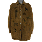 Vintage (Bfofo)  - Lagenlook Hippie Art Jacket 1990s X-Large Vintage Retro