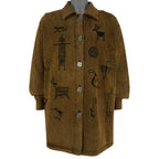 Vintage (Bfofo)  - Lagenlook Hippie Art Jacket 1990s X-Large Vintage Retro