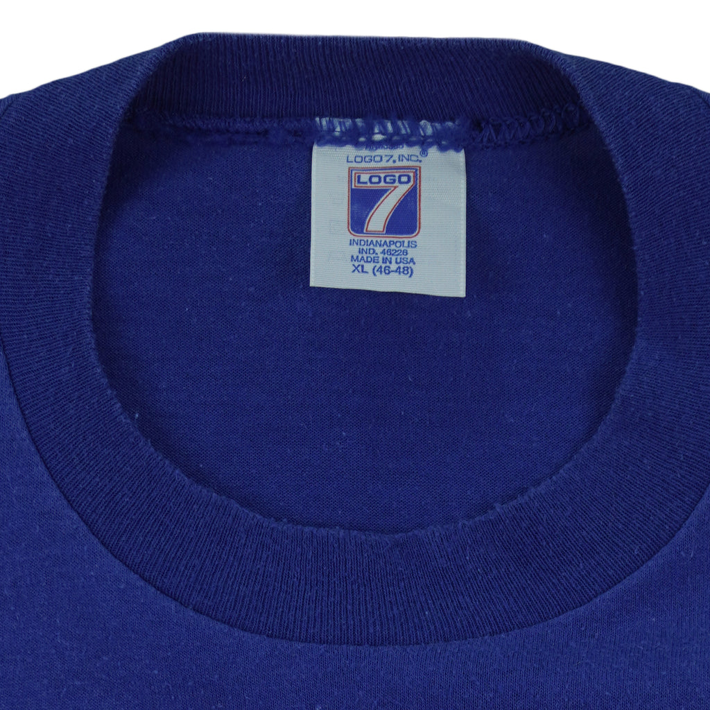 MLB (Logo 7) - Philadelphia Athletics Bid Logo T-Shirt 1990s X-Large Vintage Retro Baseball