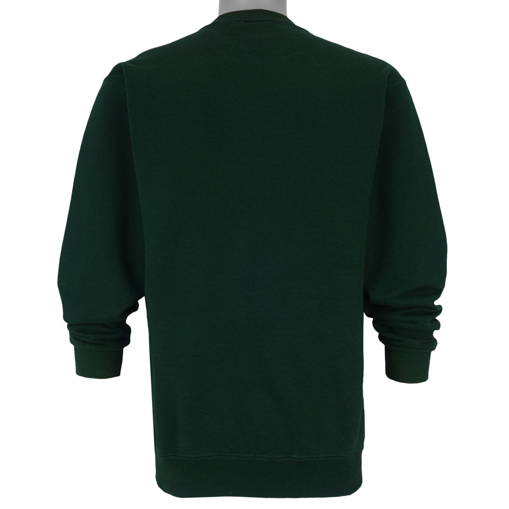 NFL (Pro Player) - Green Bay Packers Big Logo Sweatshirt 1990s Large Vintage Retro Football