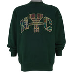 Vintage (Pro Player) - NYC New York City Crew Neck Sweatshirt 1990s Large Vintage Retro