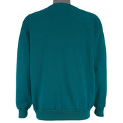 Vintage (White Pine) - Waskesiu Lake Loon Crew Neck Sweatshirt 1990s Medium Vintage Retro