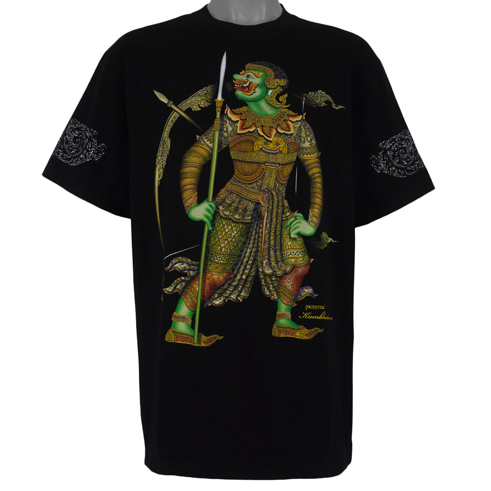 Vintage (Rock Eagle) - Thai Khon Ramakien Hanuman T-Shirt 1990s X-Large Vintage Retro