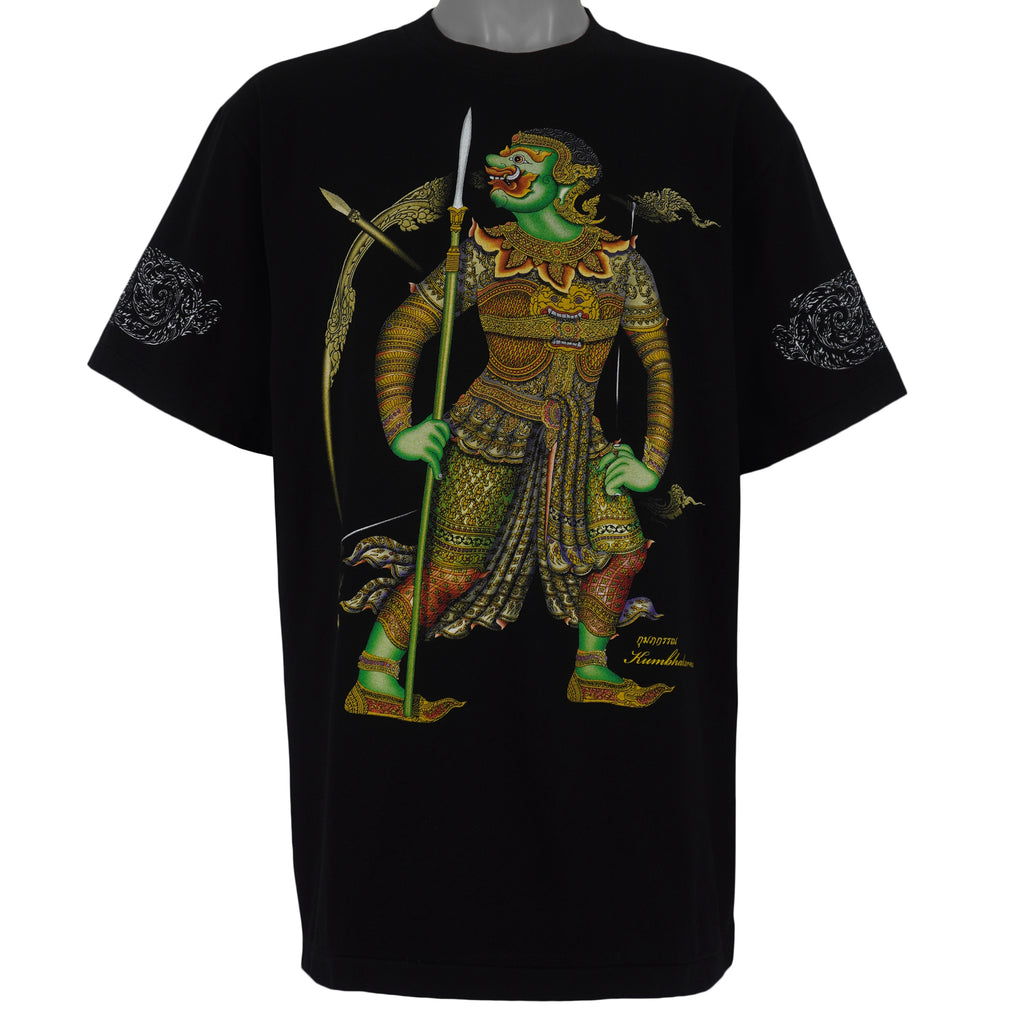 Vintage (Rock Eagle) - Thai Khon Ramakien Hanuman T-Shirt 1990s X-Large Vintage Retro