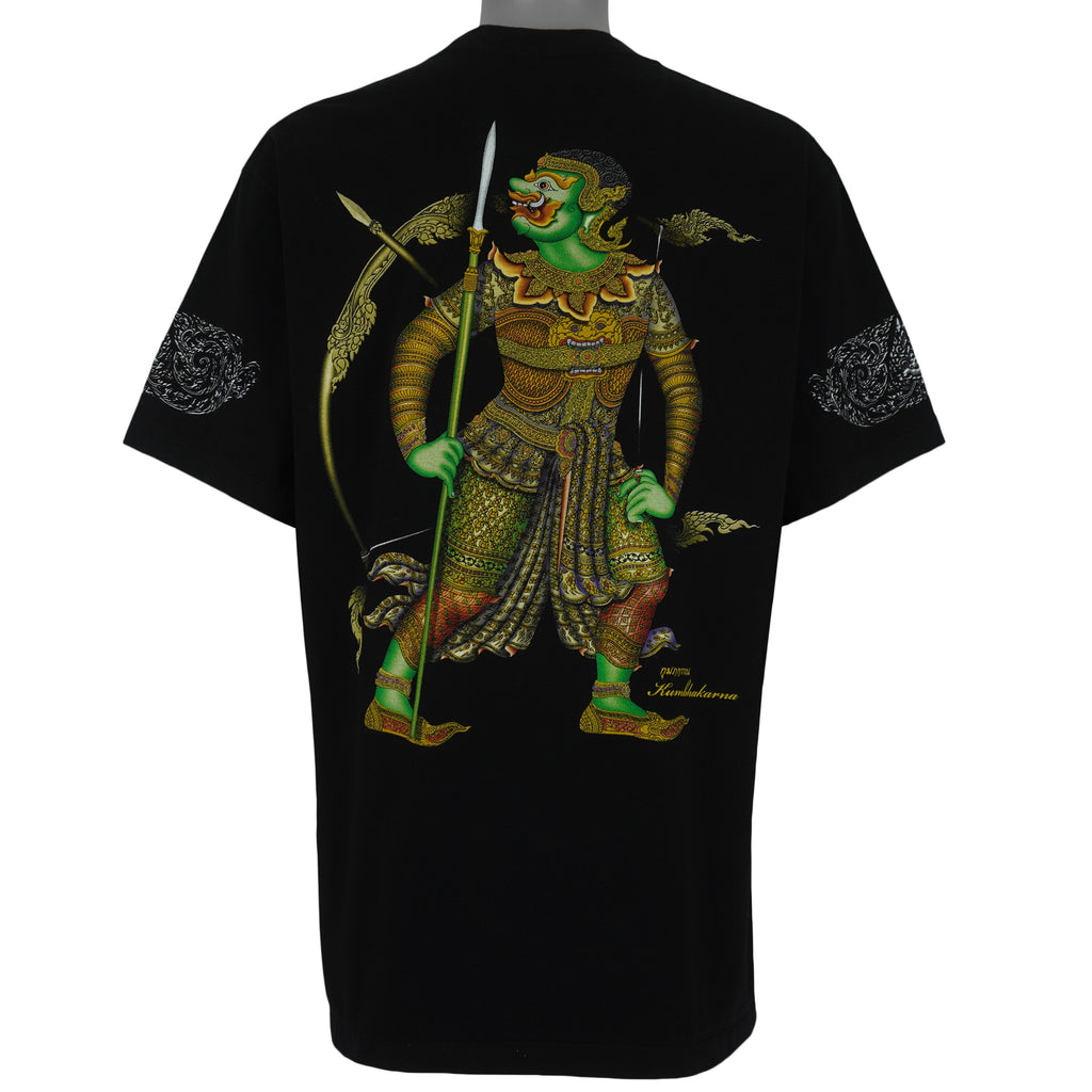 Vintage (Rock Eagle) - Thai Khon Ramakien Hanuman T-Shirt 1990s X-Large Vintage Retro
