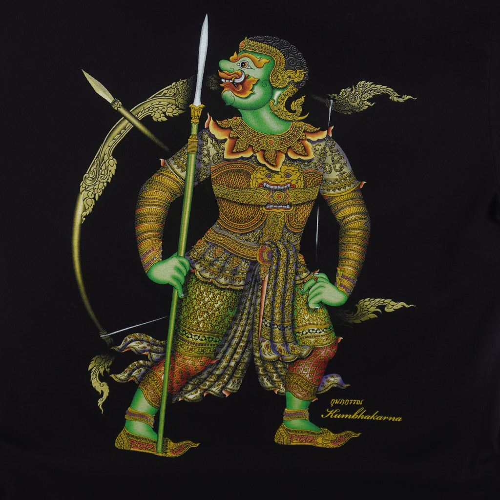 Vintage (Rock Eagle) - Thailand's literature Ramakien Kumbhakarna T-Shirt X-Large