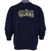 Vintage (Morning Sun) - Kittens In The Window Crew Neck Sweatshirt 1990s Large Vintage Retro