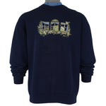 Vintage (Morning Sun) - Kittens In The Window Crew Neck Sweatshirt 1990s Large