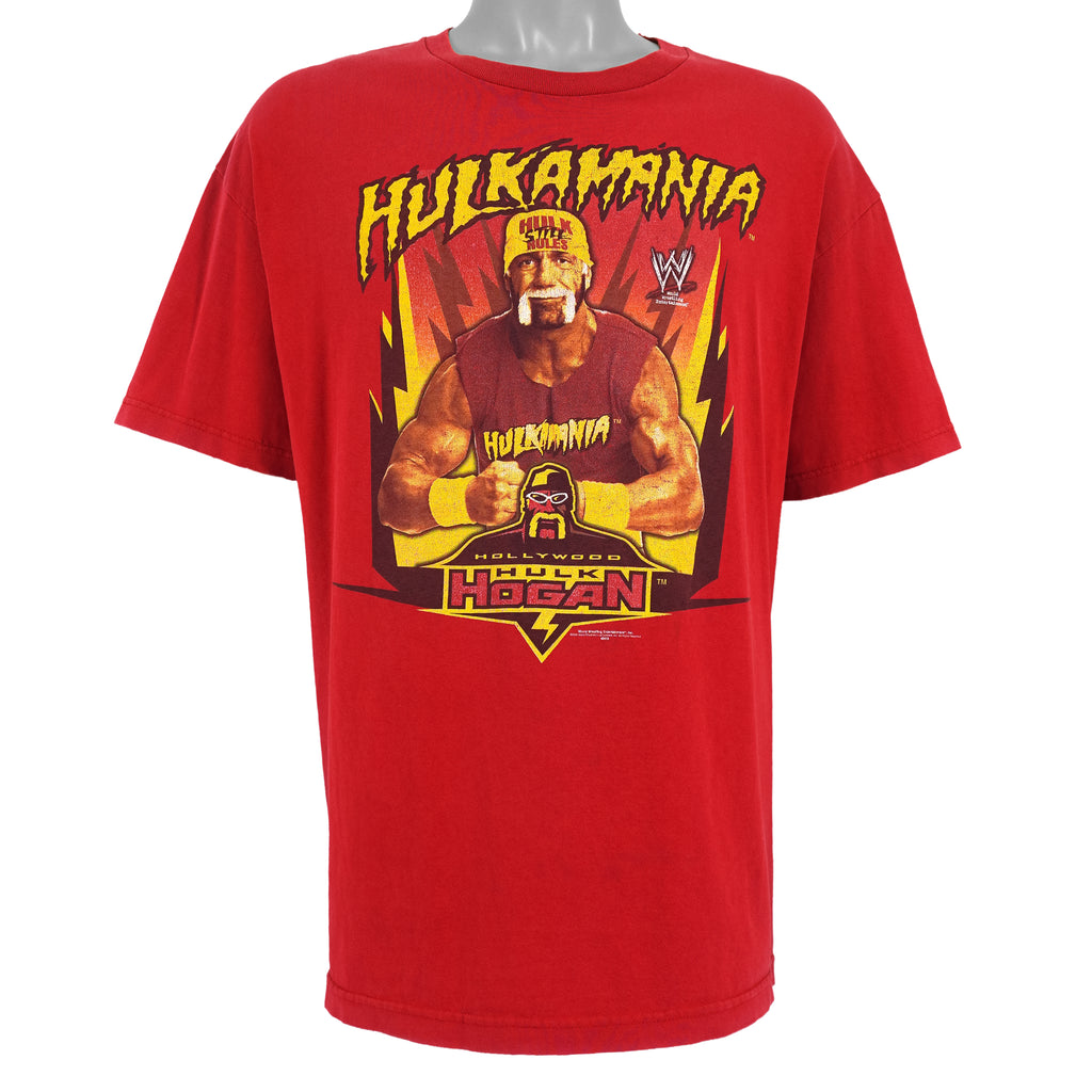 Vintage (AAA) - Hulkamania WWE, Hulk Still Rules Spell-Out T-Shirt 1990s X-Large Vintage Retro