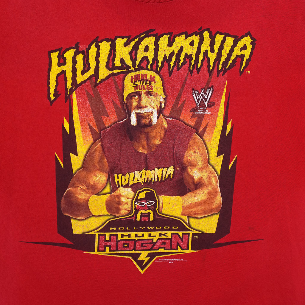 Vintage (AAA) - Hulkamania WWE, Hulk Still Rules Spell-Out T-Shirt 1990s X-Large Vintage Retro