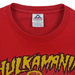 Vintage (AAA) - Hulkamania WWE, Hulk Still Rules Spell-Out T-Shirt 1990s X-Large Vintage Retro