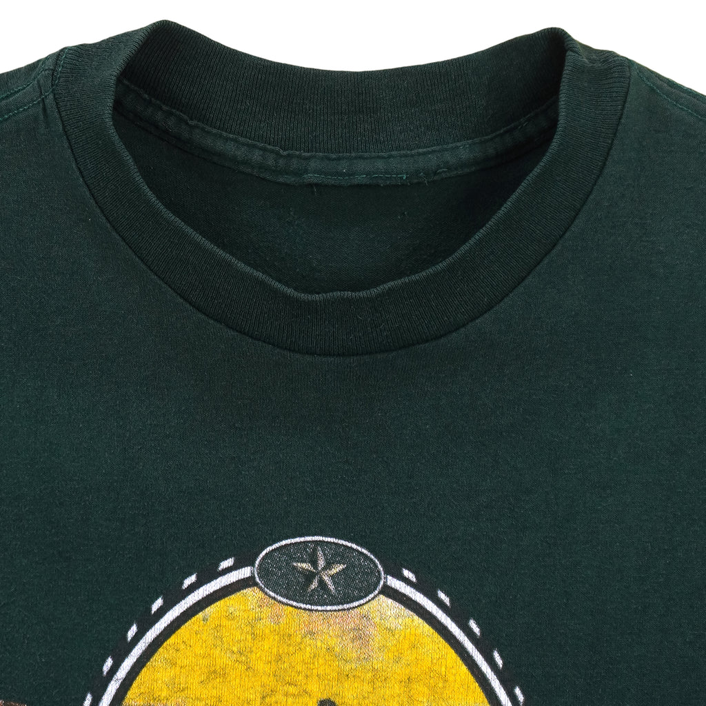 Vintage - Western Cowboy Boots Single Stitch T-Shirt 1990s Medium Vintage Retro