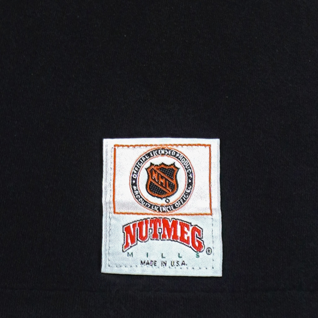 NHL (Nutmeg) - Tampa Bay Lightning, Kick Ice Spell-Out T-Shirt 1990s X-Large Vintage Retro Hockey