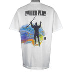 NHL (Delta) - Phoenix Coyotes, Power Play Spell-Out T-Shirt 1990s X-Large Vintage Retro Hockey