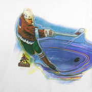 NHL (Delta) - Phoenix Coyotes, Power Play Spell-Out T-Shirt 1990s X-Large Vintage Retro Hockey