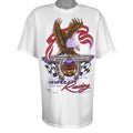 Vintage (Anvil) - Chevrolet Racing Eagle Spell-Out T-Shirt 2000s X-Large Vintage Retro