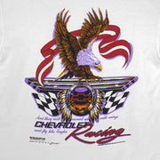 Vintage (Anvil) - Chevrolet Racing Eagle Spell-Out T-Shirt 2000s X-Large Vintage Retro
