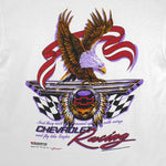 Vintage (Anvil) - Chevrolet Racing Eagle Spell-Out T-Shirt 2000s X-Large Vintage Retro