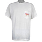 Vintage (Camel) - Beach Club Wish You Were Here T-Shirt 1990s X-Large Vintage Retro