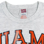NCAA (Long Gone) - Miami Hurricanes 1983 World Championship T-Shirt 1991 Large Vintage Retro Football