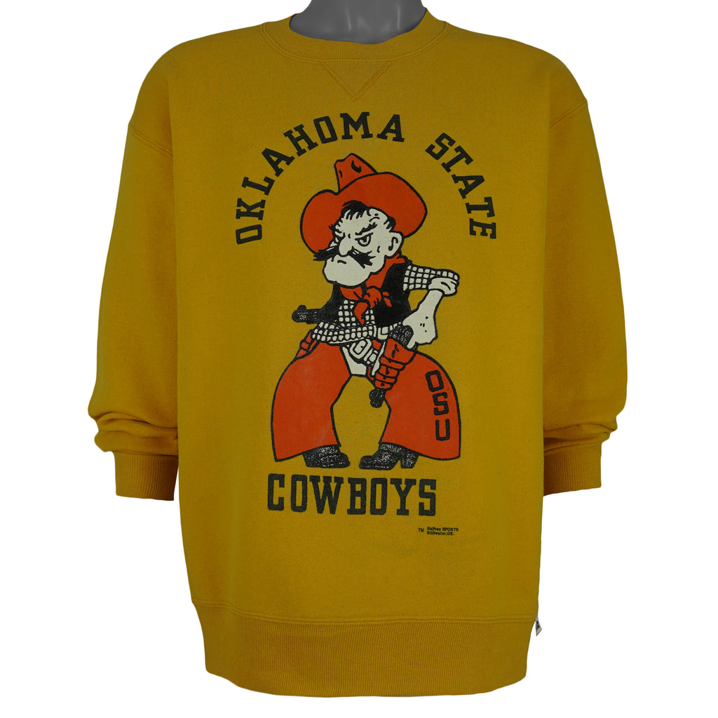 NCAA (Russell Athletic) - Oklahoma State Cowboys Crew Neck Sweatshirt 1990s X-Large Vintage Retro