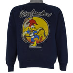 Vintage - Woody Woodpecker Crew Neck Sweatshirt 1990s Medium Vintage Retro