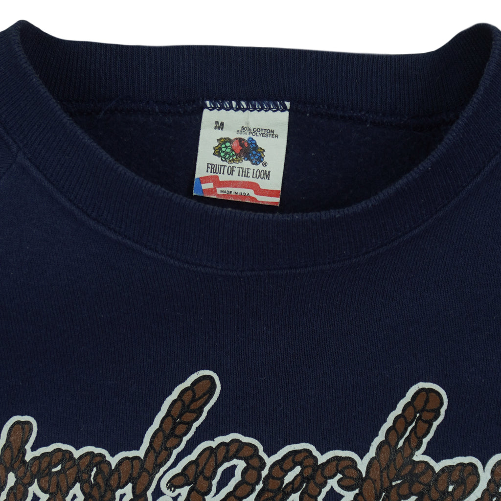 Vintage - Woody Woodpecker Crew Neck Sweatshirt 1990s Medium Vintage Retro