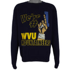 NCAA (PM) - We're #1 WVU Mountaineers Crew Neck Sweatshirt 1993 Medium