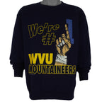 NCAA (PM) - We're #1 WVU Mountaineers Crew Neck Sweatshirt 1993 Medium