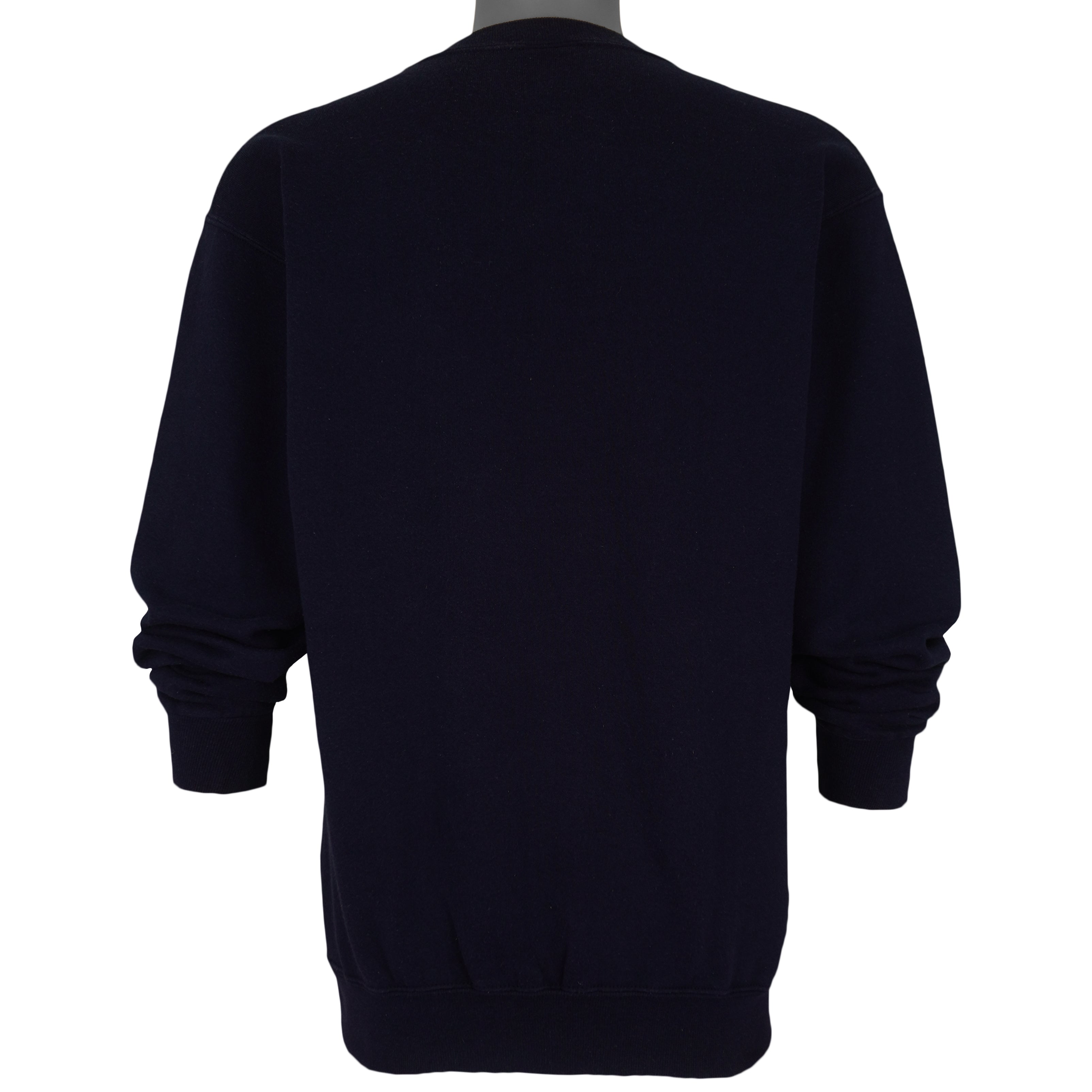 NCAA (PM) - We're #1 WVU Mountaineers Crew Neck Sweatshirt 1993 Medium Vintage Retro Football