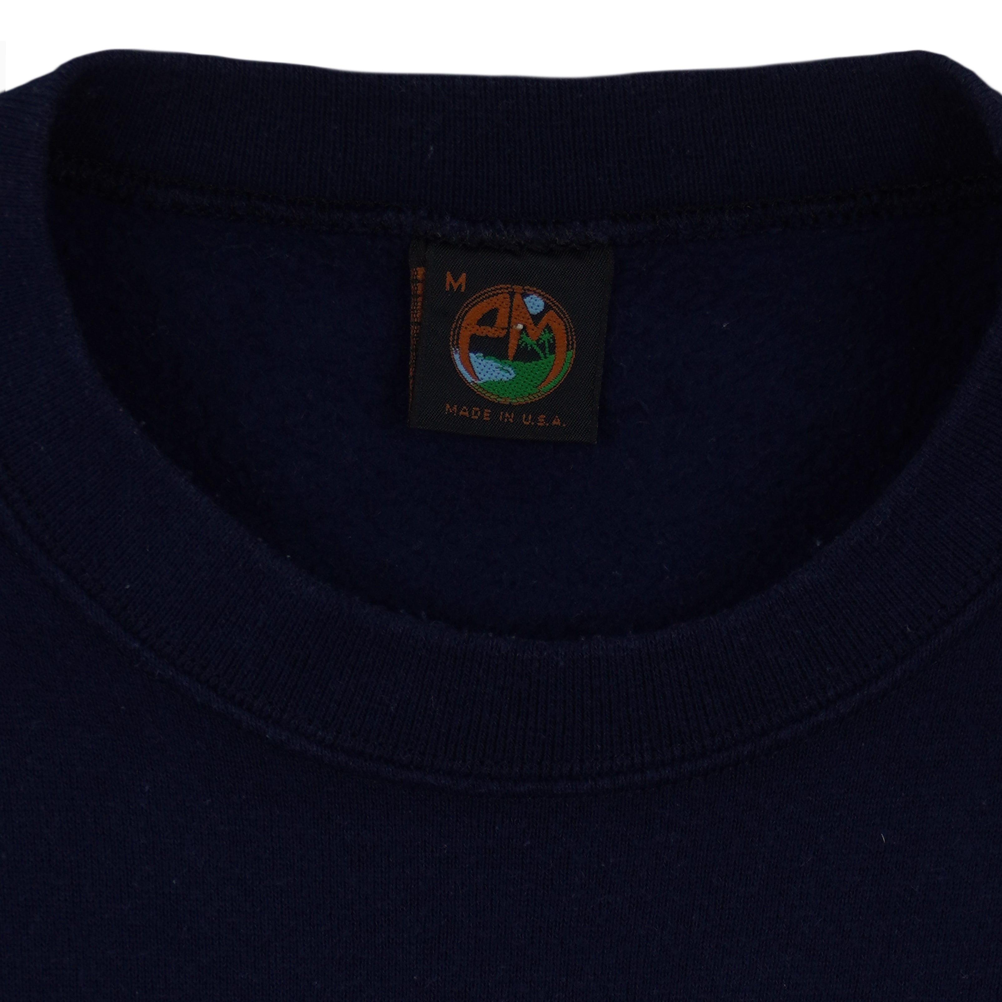 NCAA (PM) - We're #1 WVU Mountaineers Crew Neck Sweatshirt 1993 Medium Vintage Retro Football