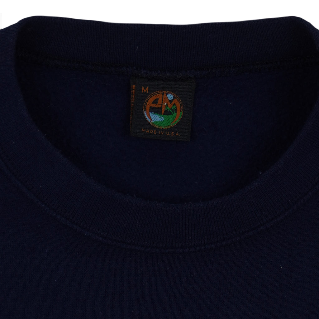 NCAA (PM) - We're #1 WVU Mountaineers Crew Neck Sweatshirt 1993 Medium Vintage Retro Football
