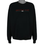 Vintage - Black Arctic Cat Crew Neck Sweatshirt 2000s XX-Large